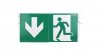 Plexa EXIT M + sprzężyny mocujące +piktogram, ETE/PLX/PU31/41